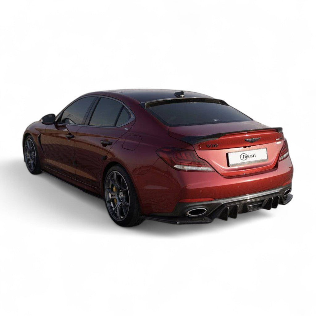 ADRO A11A10-1502 Спойлер багажника V2 для GENESIS G70 2019- Photo-2