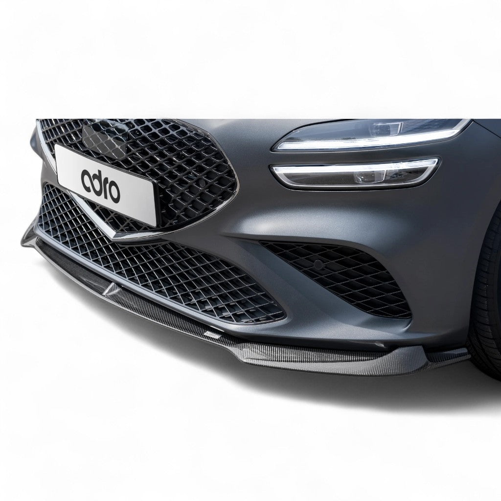 ADRO A11A11-1201 Накладка на передній бампер V1 для GENESIS G70 2019- Photo-1