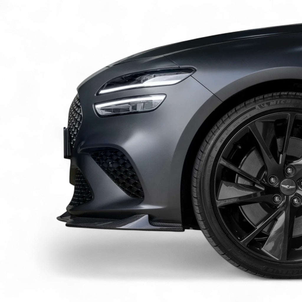 ADRO A11A11-1201 Накладка на передній бампер V1 для GENESIS G70 2019- Photo-3