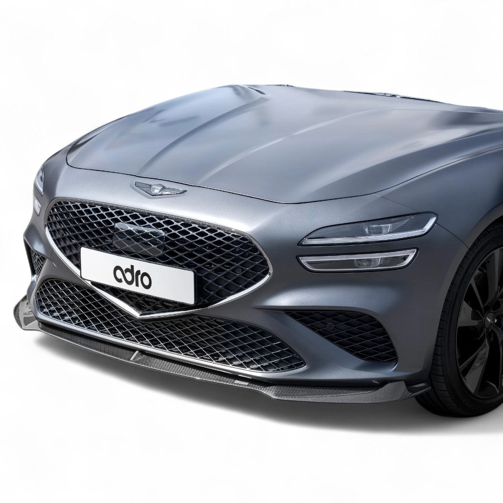 ADRO A11A11-1201 Накладка на передній бампер V1 для GENESIS G70 2019- Photo-0