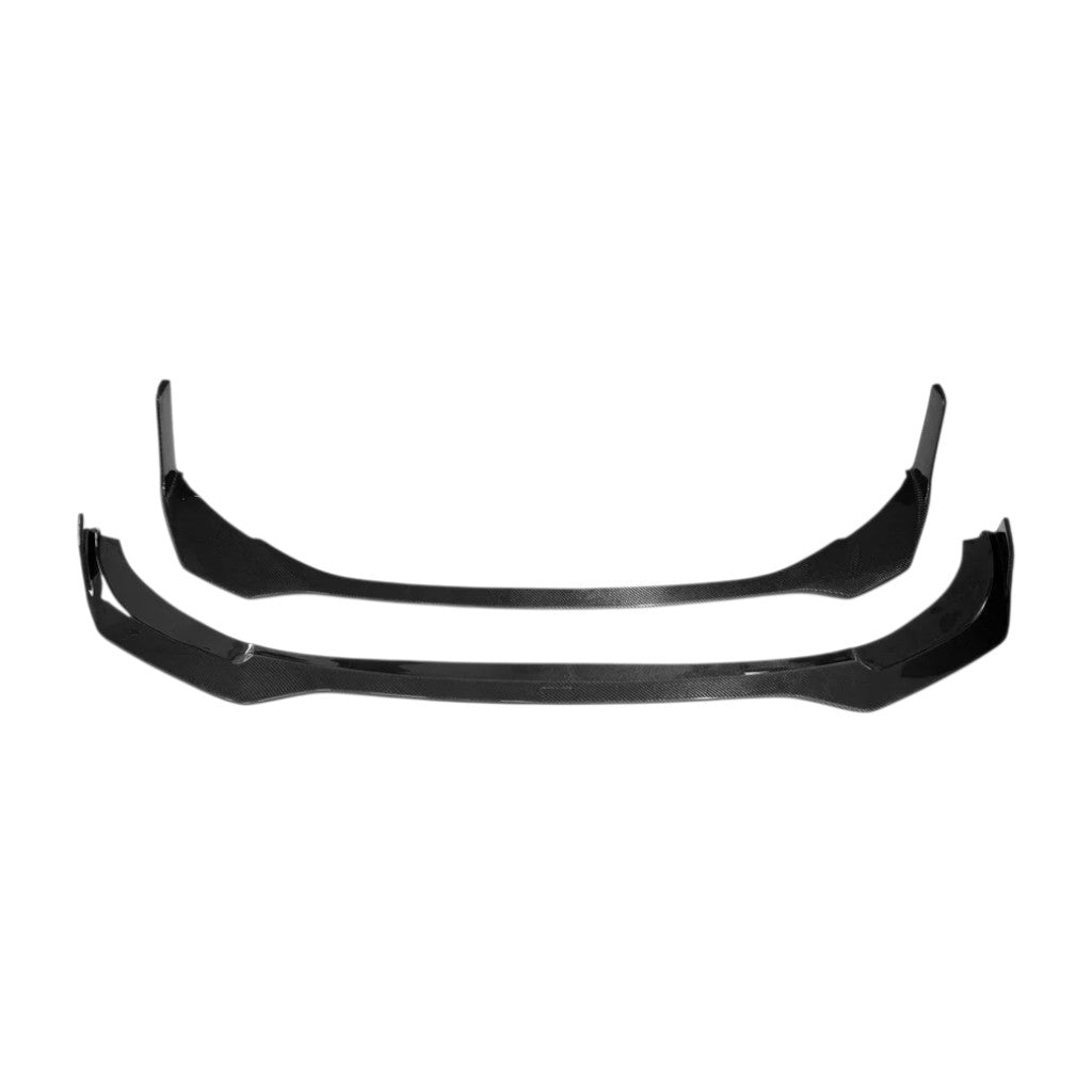 ADRO A12A30-1212/A12A30-1222 Комплект нижньої и верхньої накладок на передній бампер V2 для KIA Stinger 2018- Photo-0