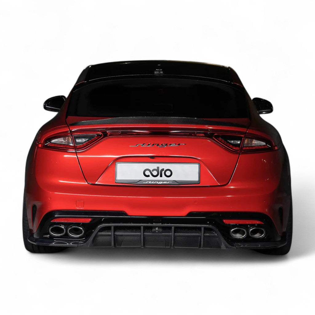 ADRO A12A30-1302 Задній дифузор V2 для KIA Stinger 2018- Photo-3