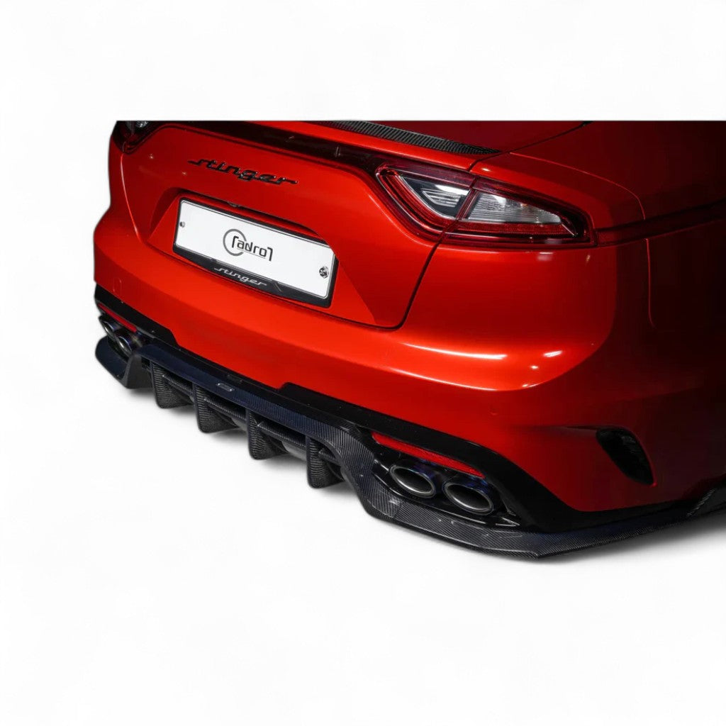 ADRO A12A30-1302 Задній дифузор V2 для KIA Stinger 2018- Photo-4