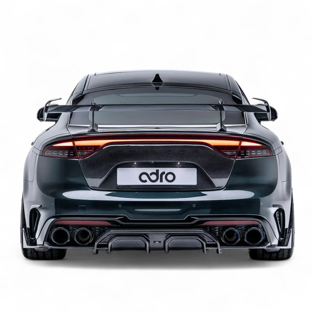 ADRO A12A30-1304 Задній дифузор V4 для KIA Stinger 2018- Photo-2