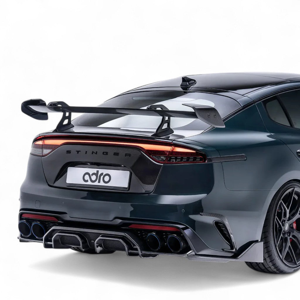 ADRO A12A30-1504 Вигнуте антикрило Swan Neck AT-R2 для KIA Stinger 2018- Photo-5