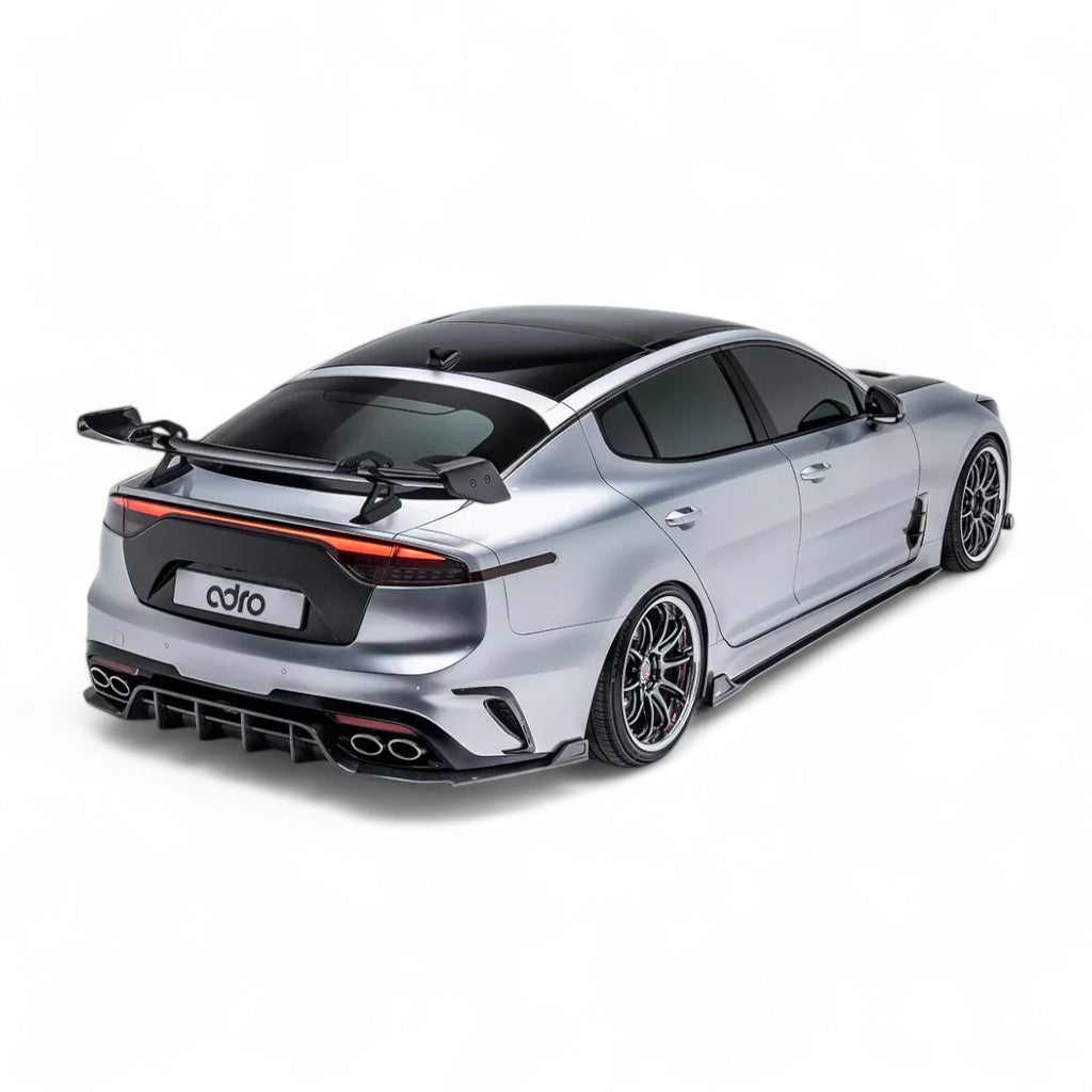ADRO A12A30-1504 Вигнуте антикрило Swan Neck AT-R2 для KIA Stinger 2018- Photo-4