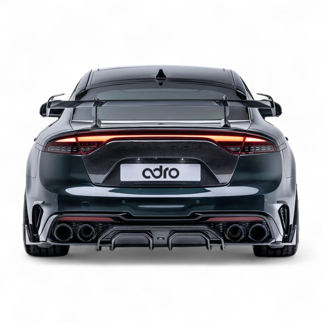 ADRO A12A30-1504 Вигнуте антикрило Swan Neck AT-R2 для KIA Stinger 2018- Photo-6