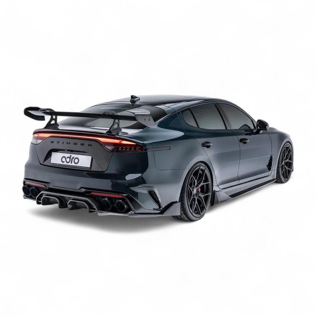 ADRO A12A30-1504 Вигнуте антикрило Swan Neck AT-R2 для KIA Stinger 2018- Photo-7