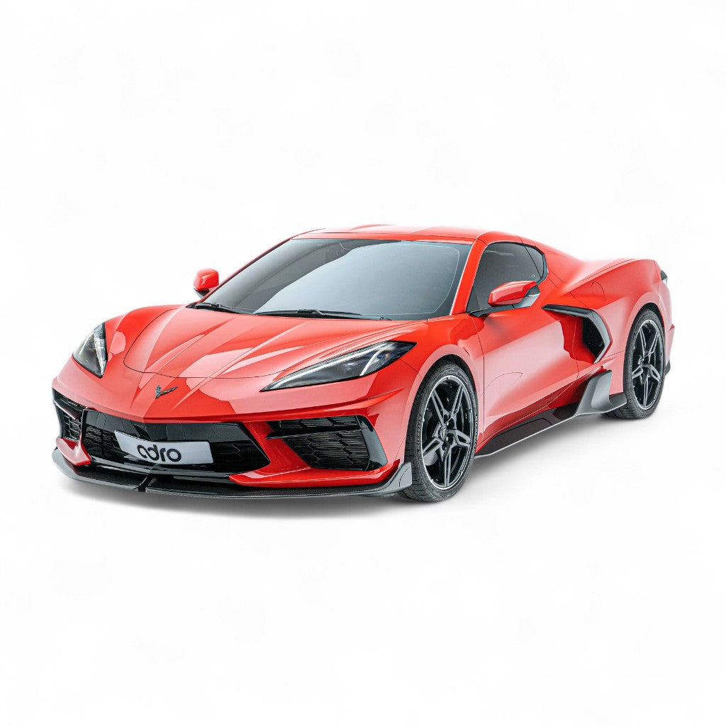 ADRO A13A10-1201 Накладка на передній бампер для CHEVROLET Corvette (C8) 2020- Photo-2