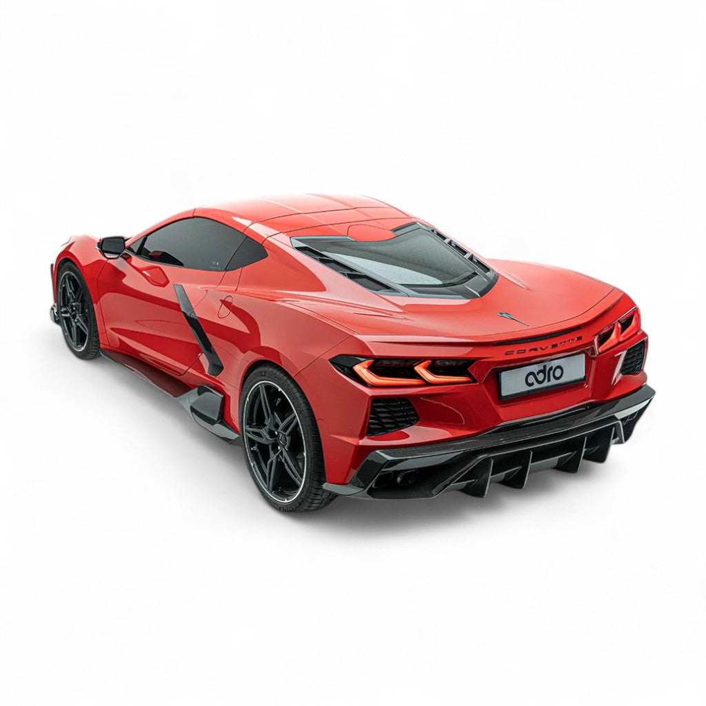 ADRO A13A10-1301 Задній дифузор для CHEVROLET Corvette (C8) 2020- Photo-1