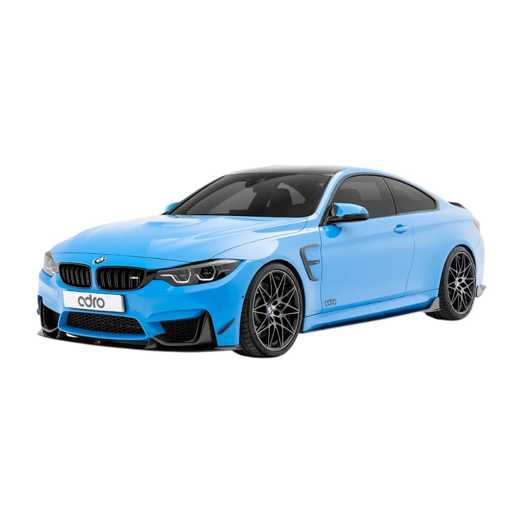 ADRO A14A10-1201 Накладка на передній бампер для BMW M3 (F80) / M4 (F82 / F83) Photo-5