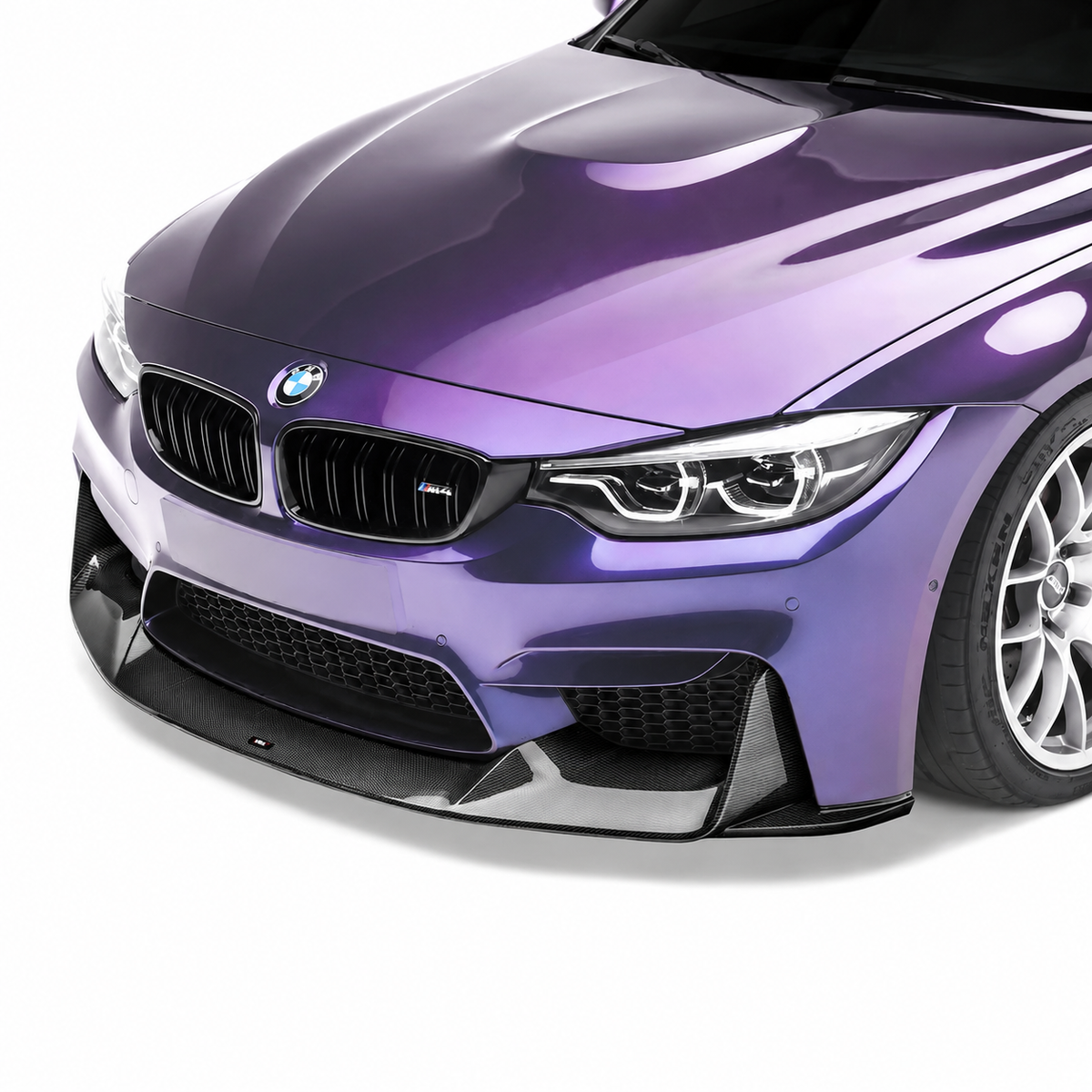 ADRO A14A10-1202 Передній спойлер V2 для BMW M3 (F80) / M4 (F82) Photo-5