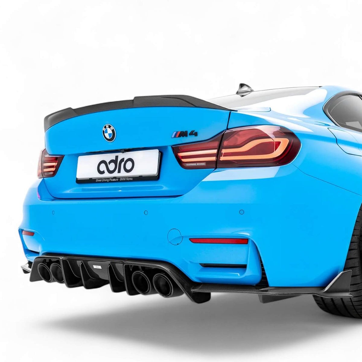 ADRO A14A10-1301 Задній дифузор для BMW M3 (F80) / M4 (F82 / F83) Photo-1