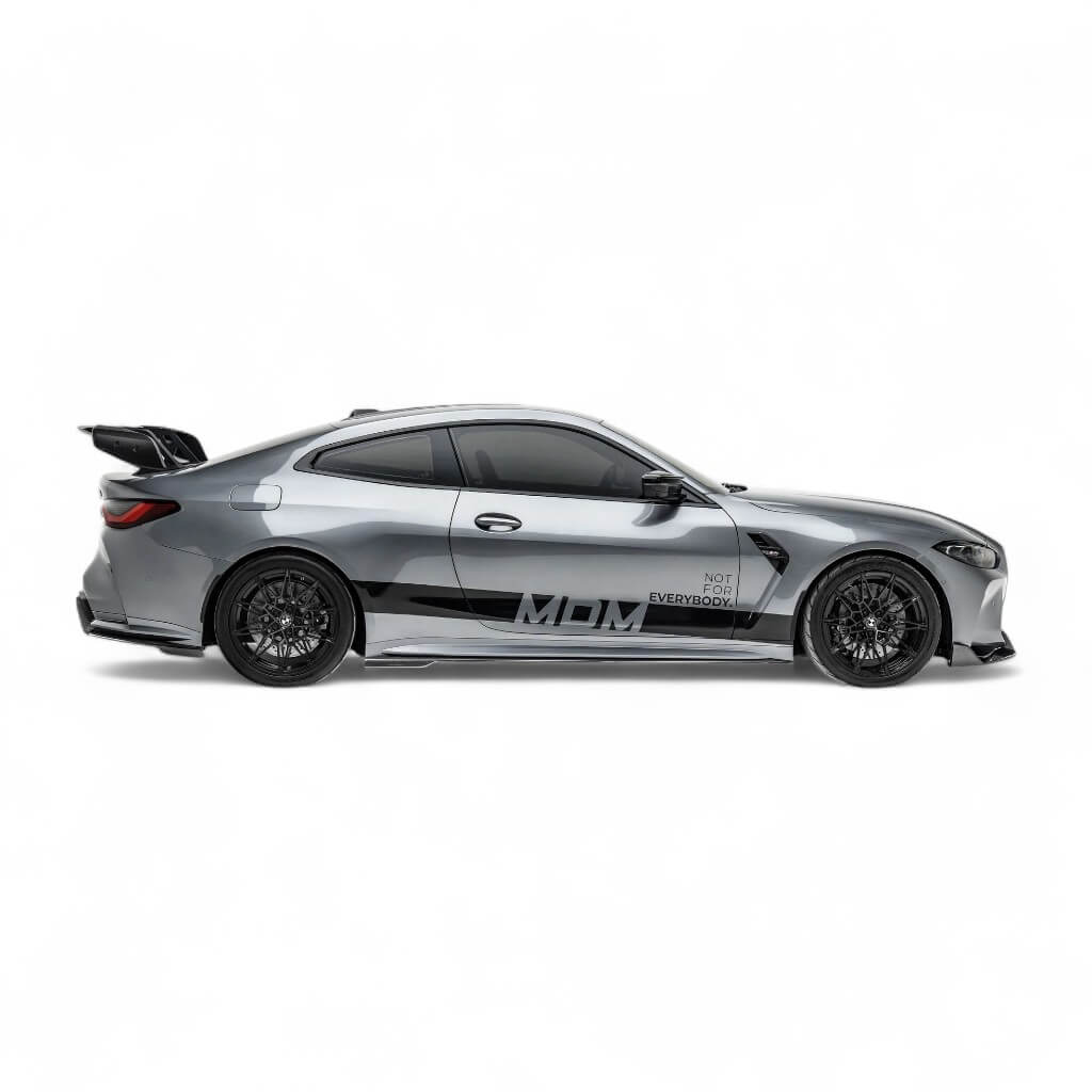 ADRO A14A11-1202 Накладка на передній бампер (оригінальний бампер) для BMW M3 (G80 / G81) / M4 (G82 / G83) 2021+ Photo-4