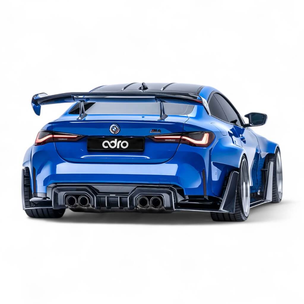 ADRO A14A40-1503 Крила Swan Neck Wing AT-R3 вигнуте для BMW M4 (G82) Photo-4