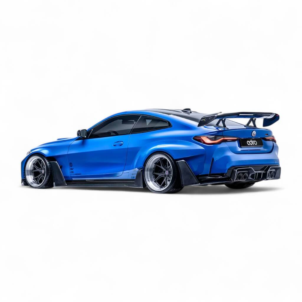 ADRO A14A40-1503 Крила Swan Neck Wing AT-R3 вигнуте для BMW M4 (G82) Photo-9