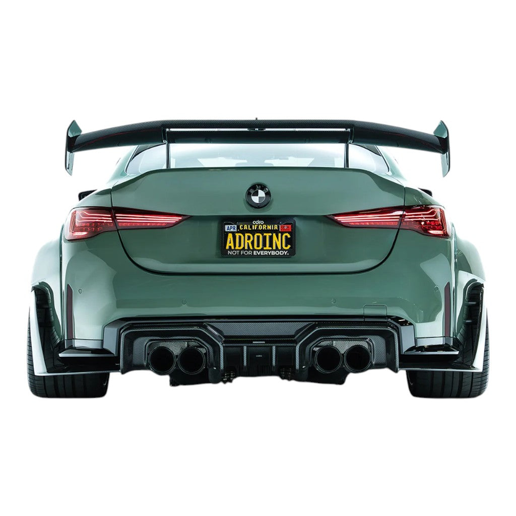 ADRO A14A50-1502 Антикрило Swan Neck Flat AT-R3 для BMW M3 (G80) Photo-1
