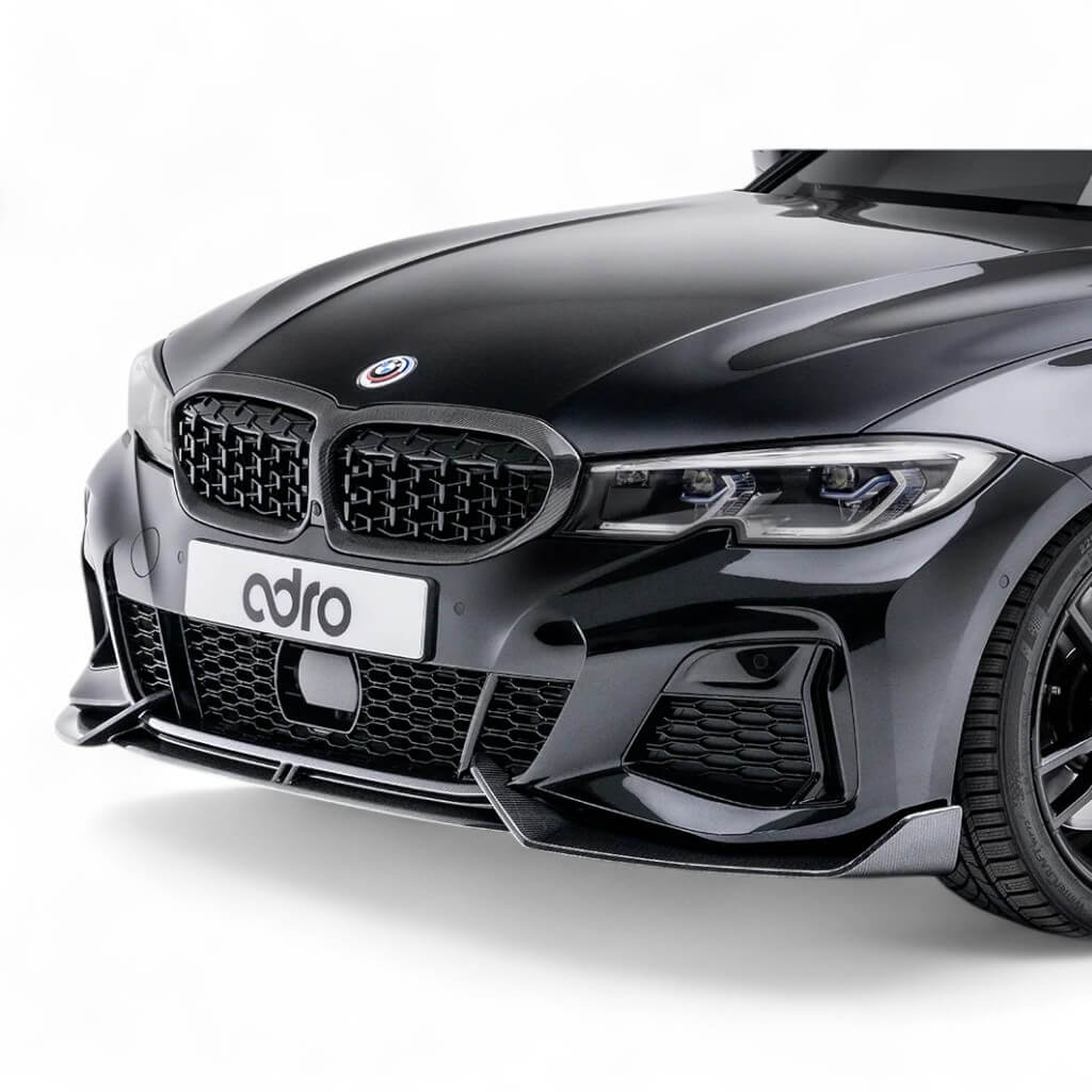 ADRO A14A60-1201 Накладка на передній бампер для BMW M340i (G20) Photo-3