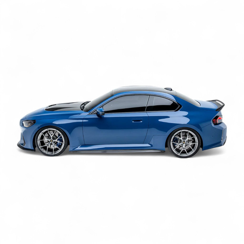 ADRO A14A90-1402 Бічні пороги V2, карбон для BMW M2 (G87) Photo-3