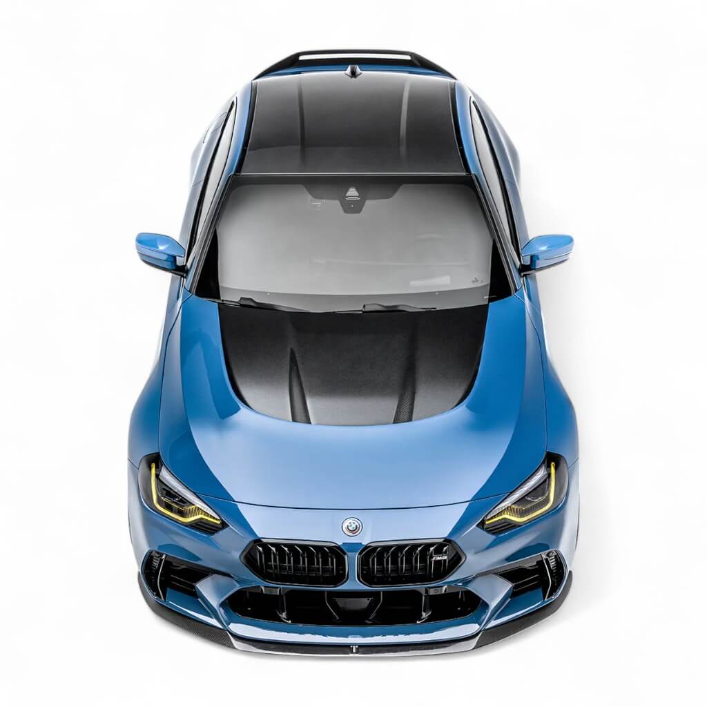 ADRO A14A90-2101/A14A90-1202 Комплект переднього бампера і накладки для BMW M2 (G87) Photo-3