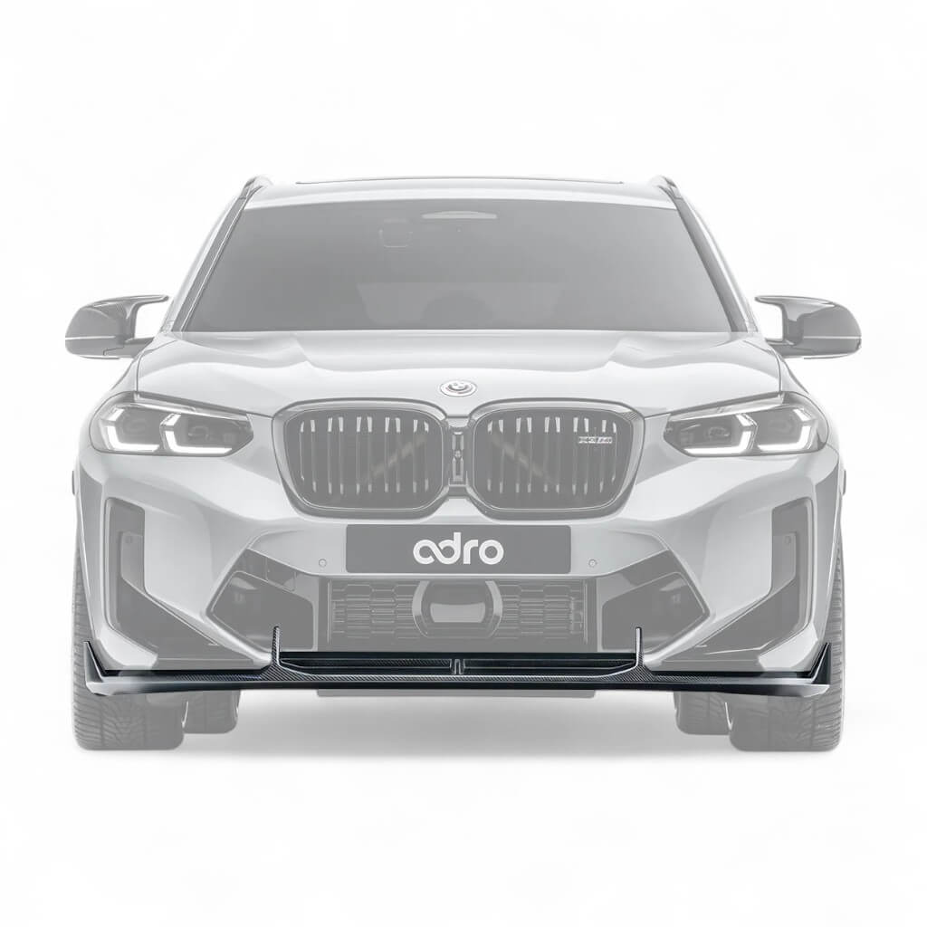ADRO A14AB10-1201 Накладка на передній бампер, карбон для BMW X3M (F97) Photo-0