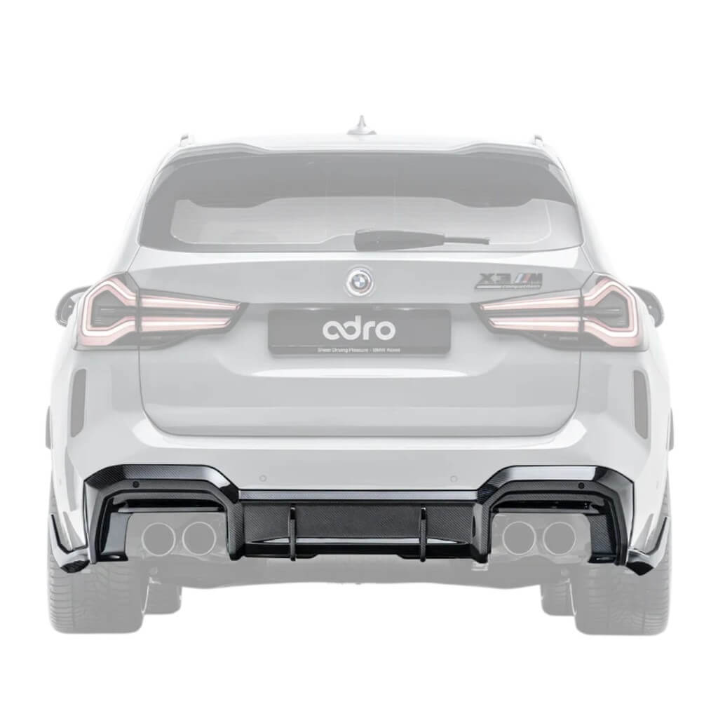 ADRO A14AB10-1301 Задній дифузор для BMW X3M (F97) / X3 M40i 2022- Photo-0