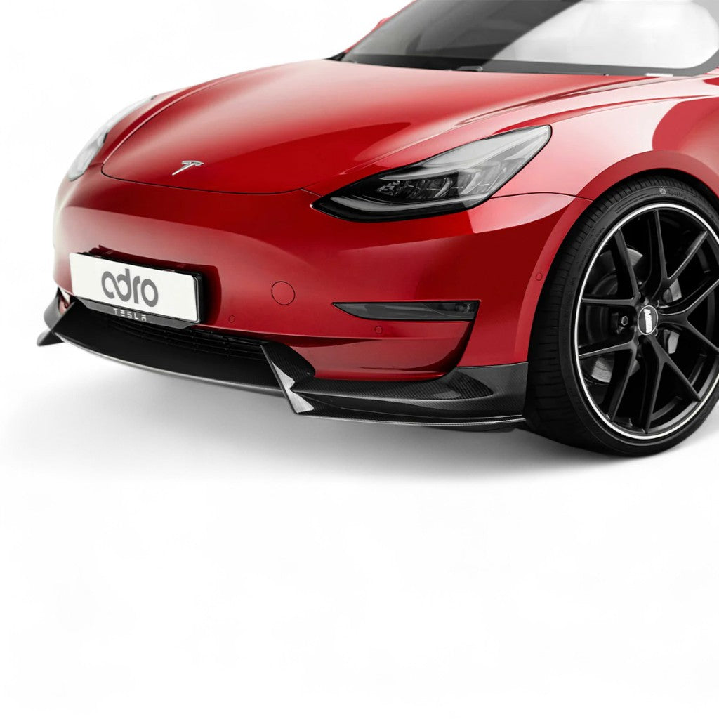 ADRO A15A10-1201 Накладка на передній бампер V1 для TESLA Model 3 Photo-2