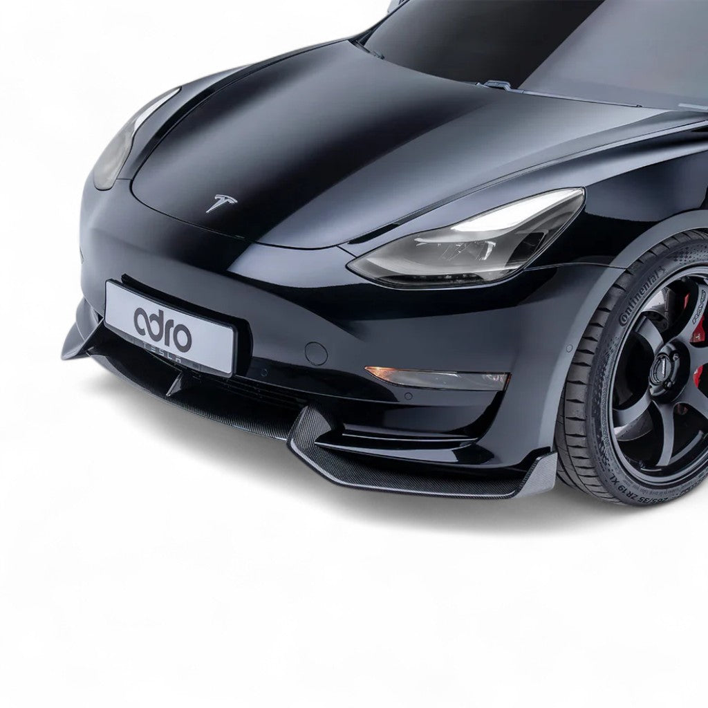 ADRO A15A10-1202 Накладка на передній бампер V2 для TESLA Model 3 Photo-4
