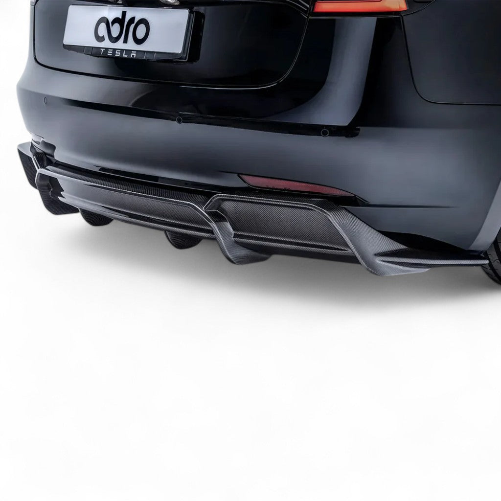 ADRO A15A10-1302 Задній дифузор V2 для TESLA Model 3 Photo-2