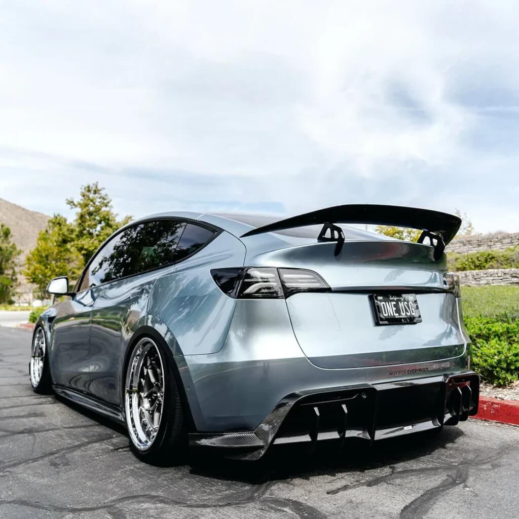 ADRO A15A20-1502 Вигнуте антикрило Swan Neck AT-S для TESLA Model Y Photo-3