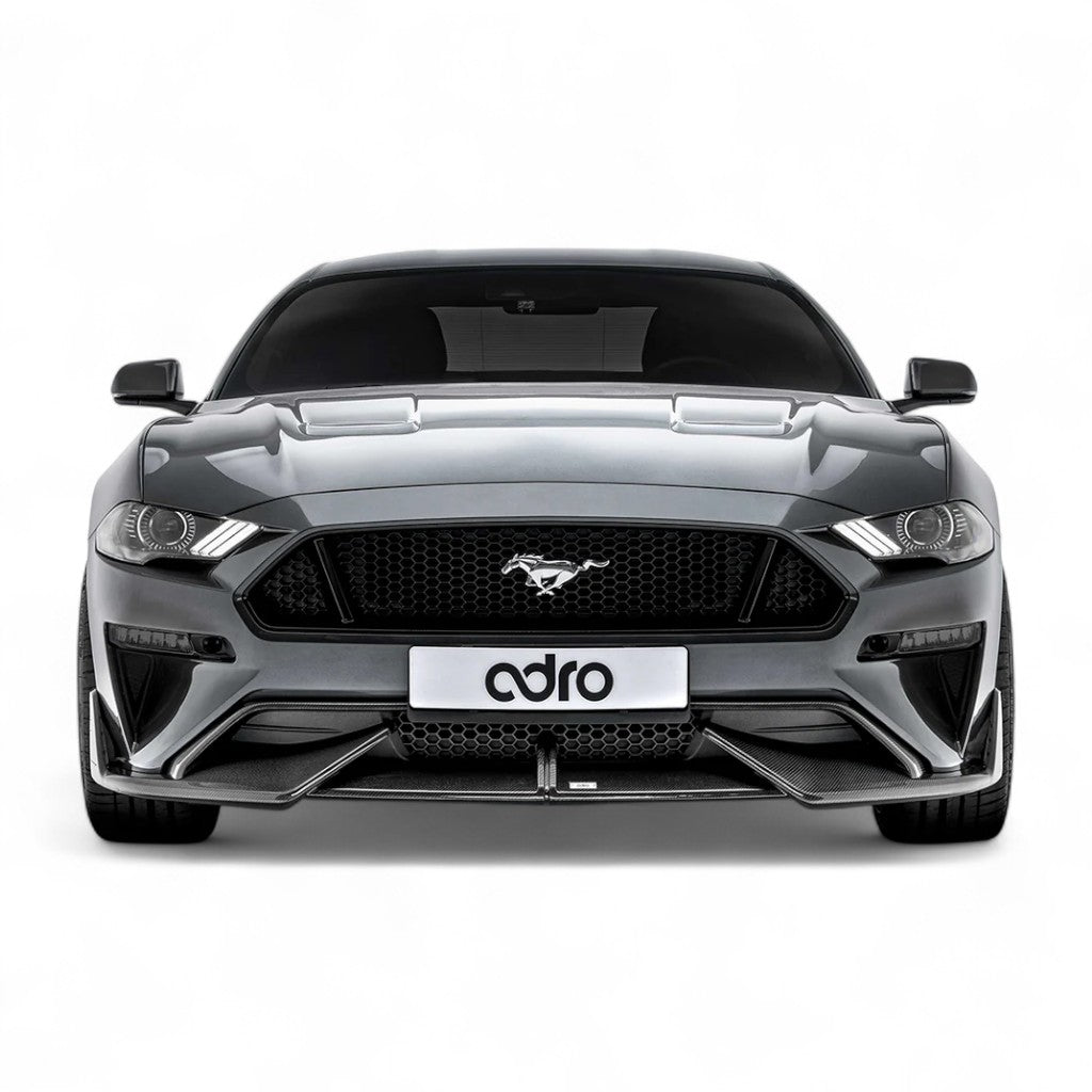 ADRO A16A10-1221 Верхня накладка на передній бампер для FORD Mustang EcoBoost / GT 2018-2023 Photo-3