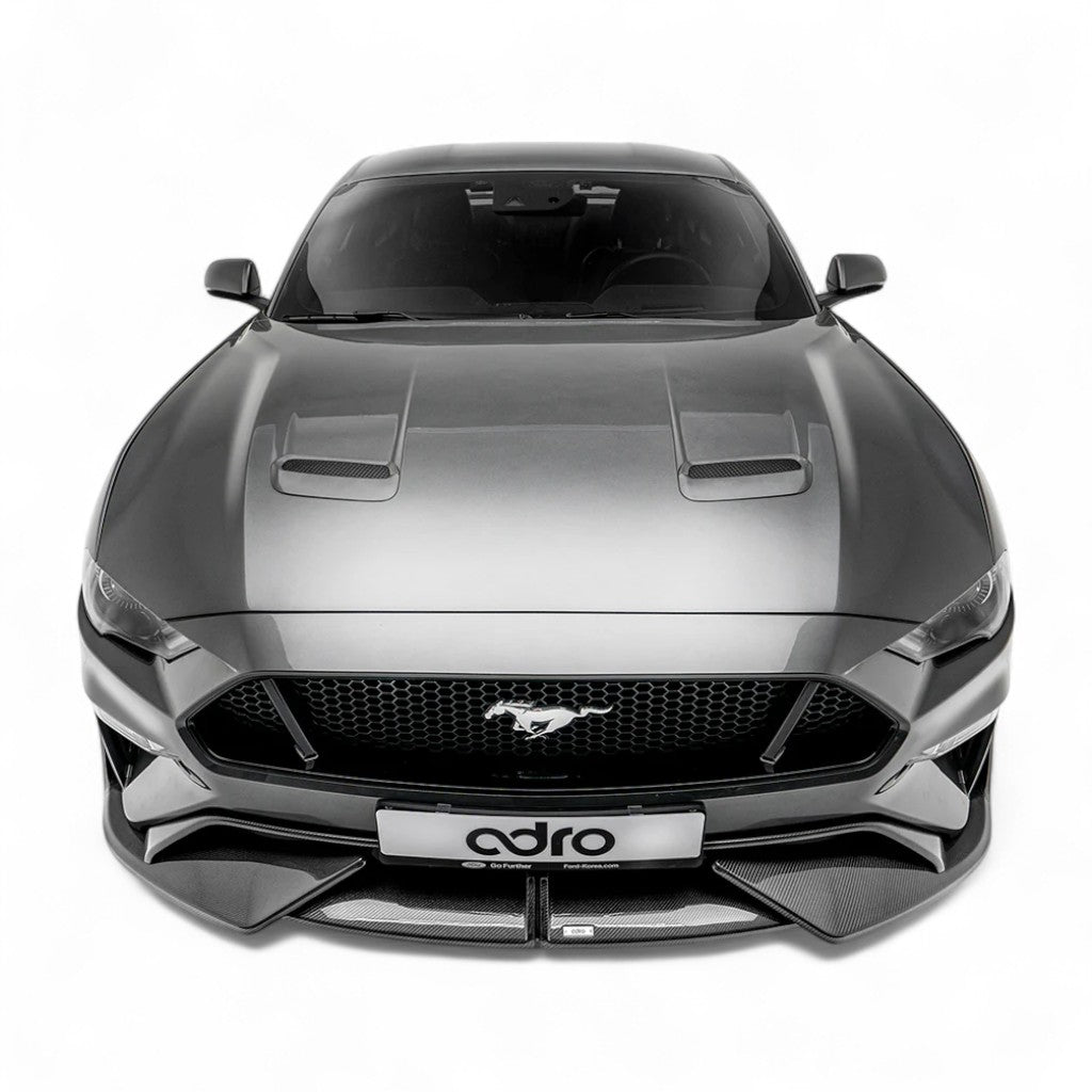 ADRO A16A10-1221 Верхня накладка на передній бампер для FORD Mustang EcoBoost / GT 2018-2023 Photo-5