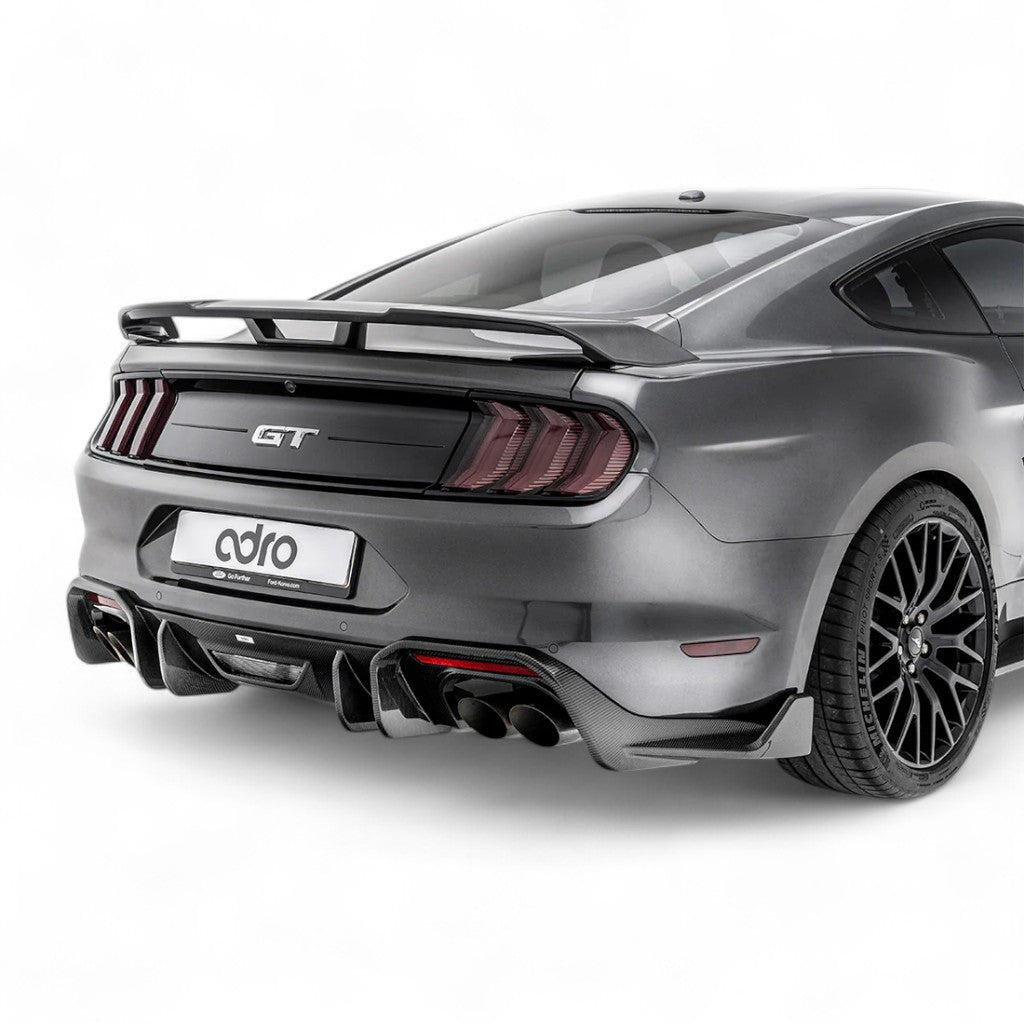 ADRO A16A10-1301 Задній дифузор для FORD Mustang EcoBoost / GT 2018-2023 Photo-2