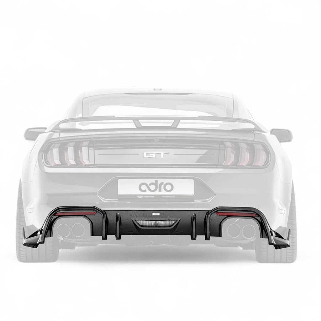 ADRO A16A10-1301 Задній дифузор для FORD Mustang EcoBoost / GT 2018-2023 Photo-0