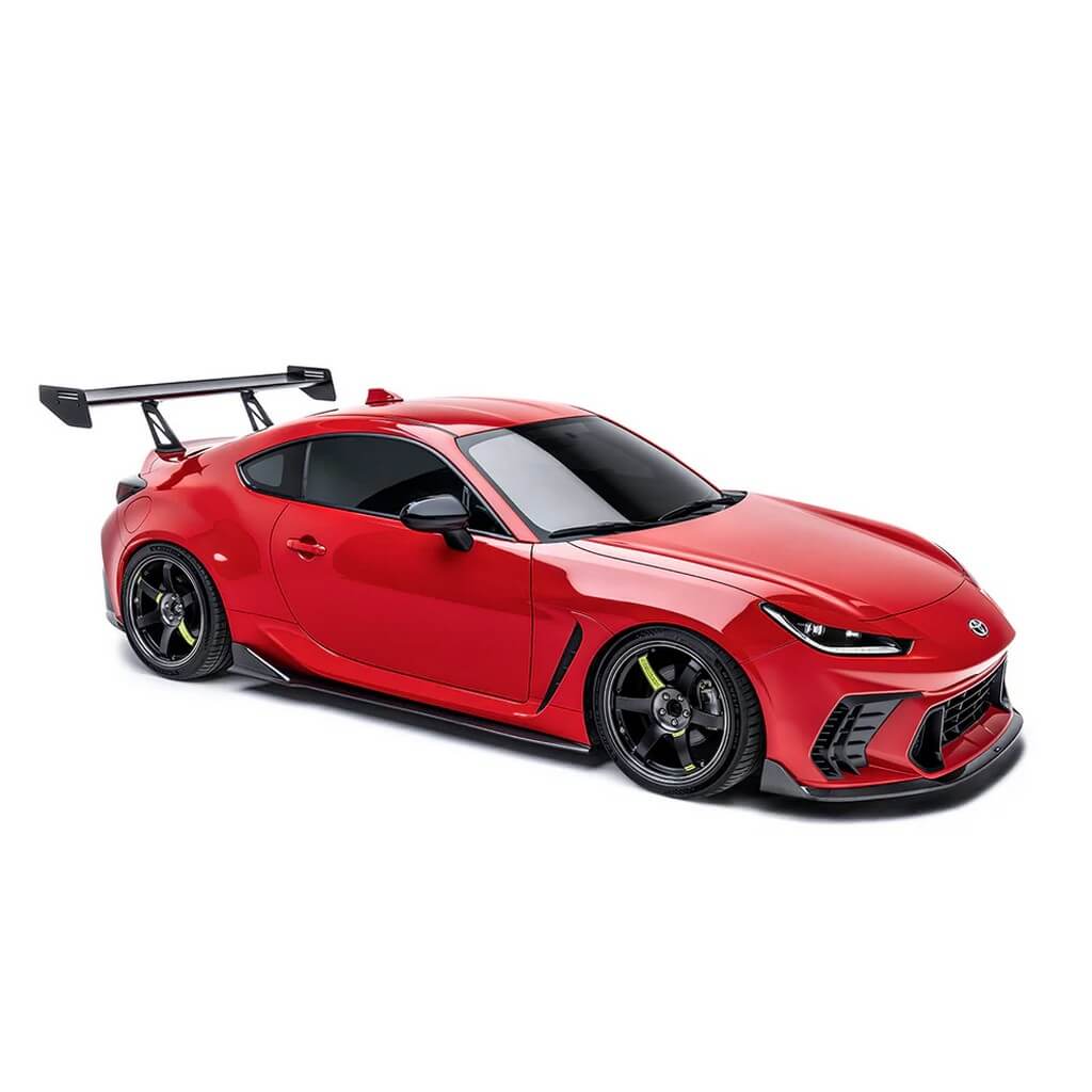 ADRO A18A10-1202 Накладка на передній бампер ADRO, карбон для TOYOTA GR86 / SUBARU BRZ 2022- Photo-2