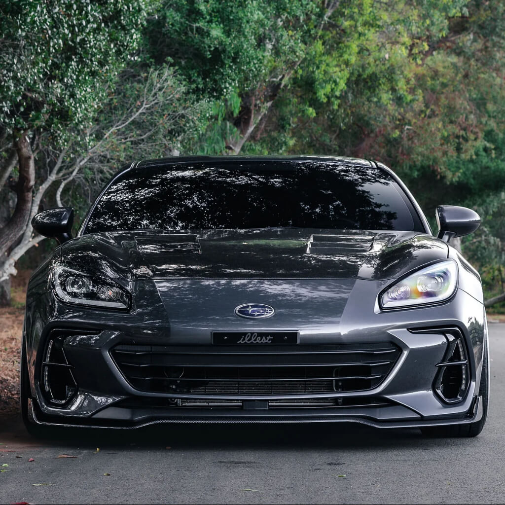 ADRO A21A10-1201 Накладка на передній бампер для SUBARU BRZ 2022- Photo-6