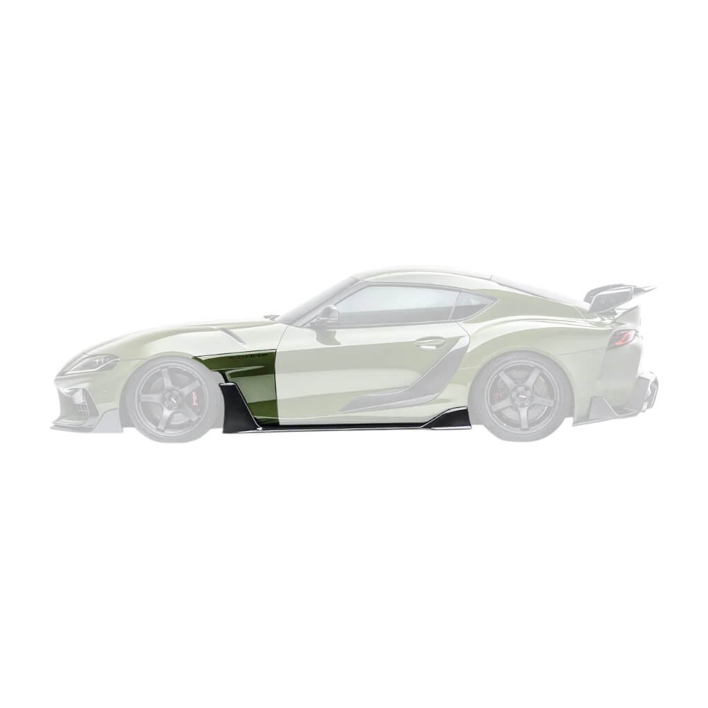 ADRO A18A20-1402 Бічні пороги V2 (з крилами) для TOYOTA GR Supra 2020- Photo-3