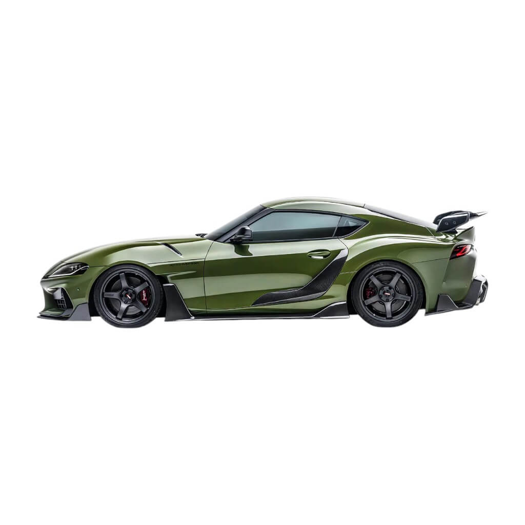 ADRO A18A20-1402 Бічні пороги V2 (з крилами) для TOYOTA GR Supra 2020- Photo-4