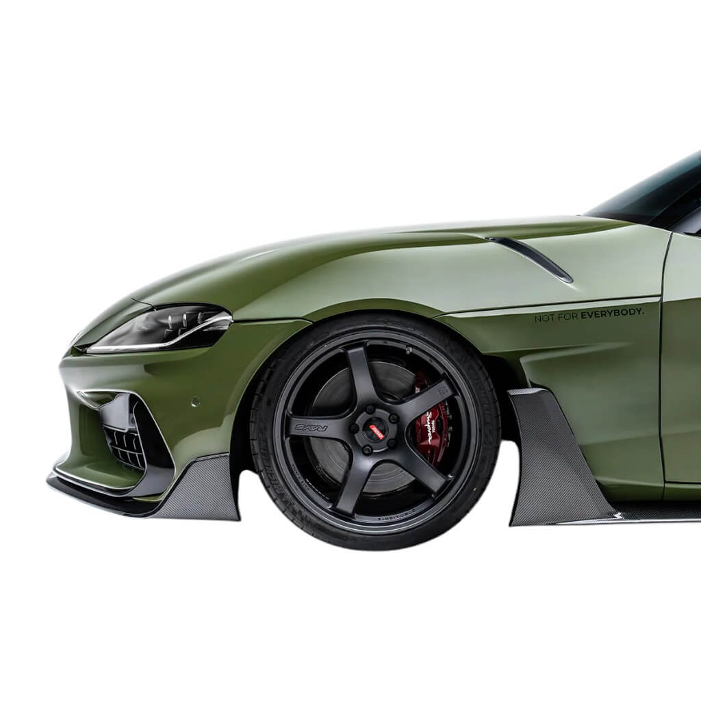 ADRO A18A20-1402 Бічні пороги V2 (з крилами) для TOYOTA GR Supra 2020- Photo-2