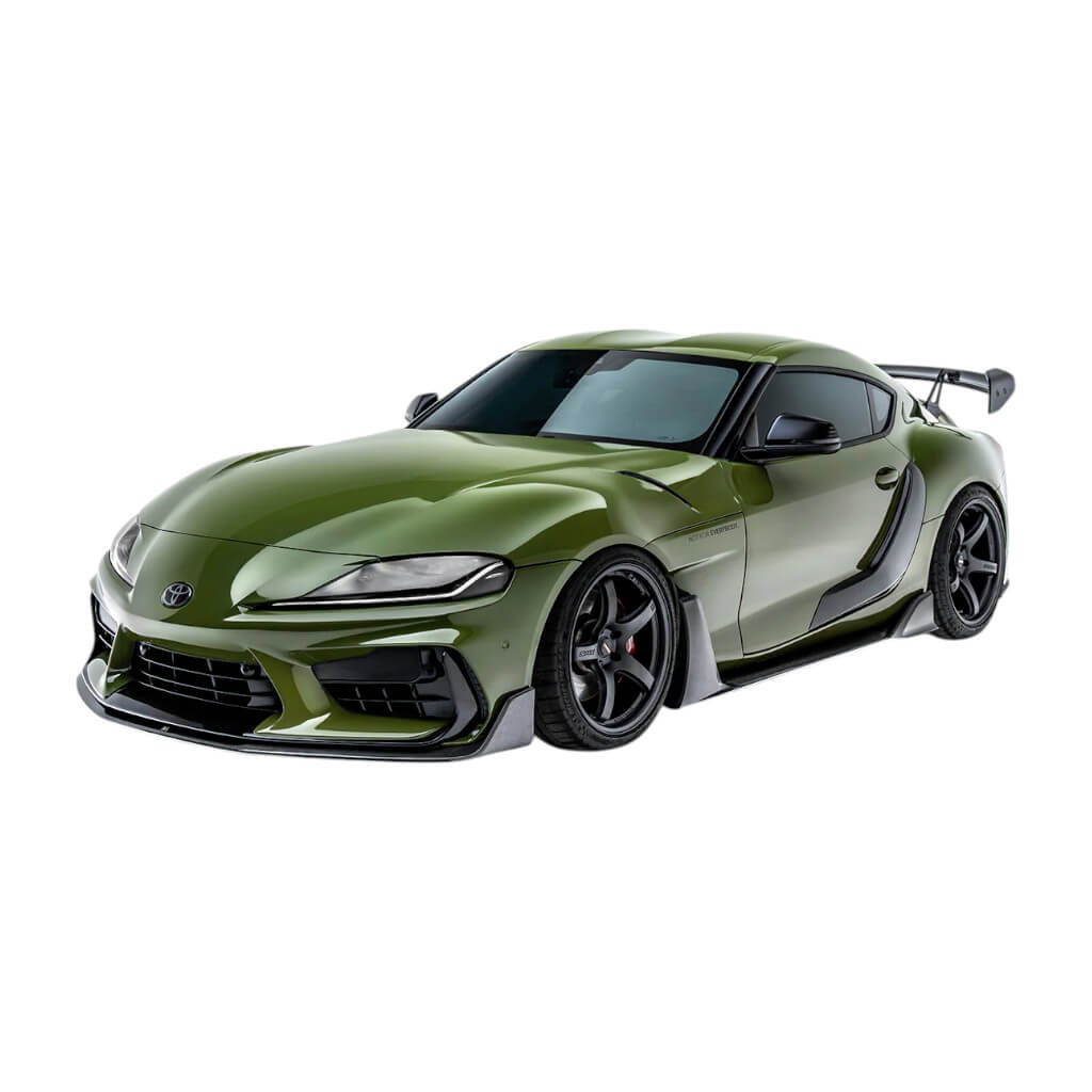 ADRO A18A20-1202 Накладка на передній бампер ADRO для TOYOTA GR Supra 2020- Photo-4
