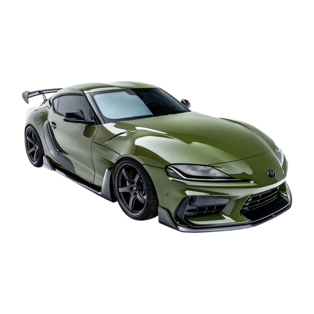 ADRO A18A20-1202 Накладка на передній бампер ADRO для TOYOTA GR Supra 2020- Photo-6