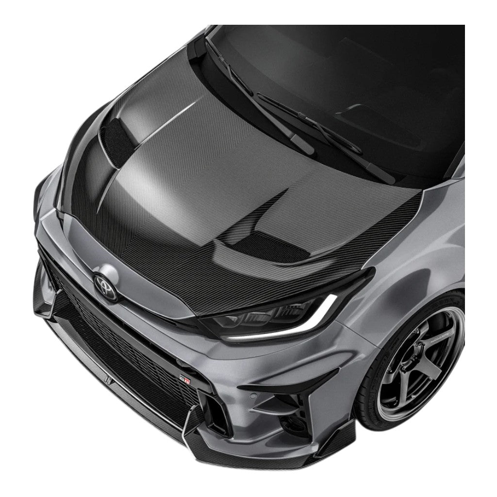 ADRO A18A30-2401 Карбоновий капот для TOYOTA GR Yaris (GEN 1/GEN 2) 2020+ Photo-2