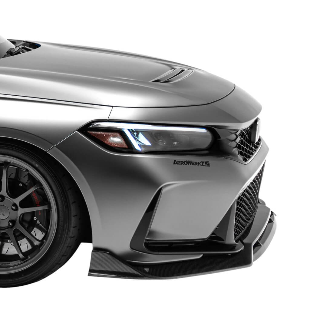 ADRO A22A10-1201 Накладка на передній бампер для HONDA Civic Type R 2023- Photo-6
