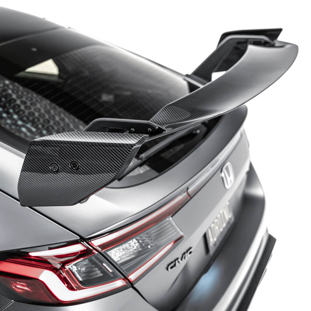 ADRO A22A10-1501 Вигнуте антикрило Swan Neck AT-R4 для HONDA Civic Type R 2023- Photo-2
