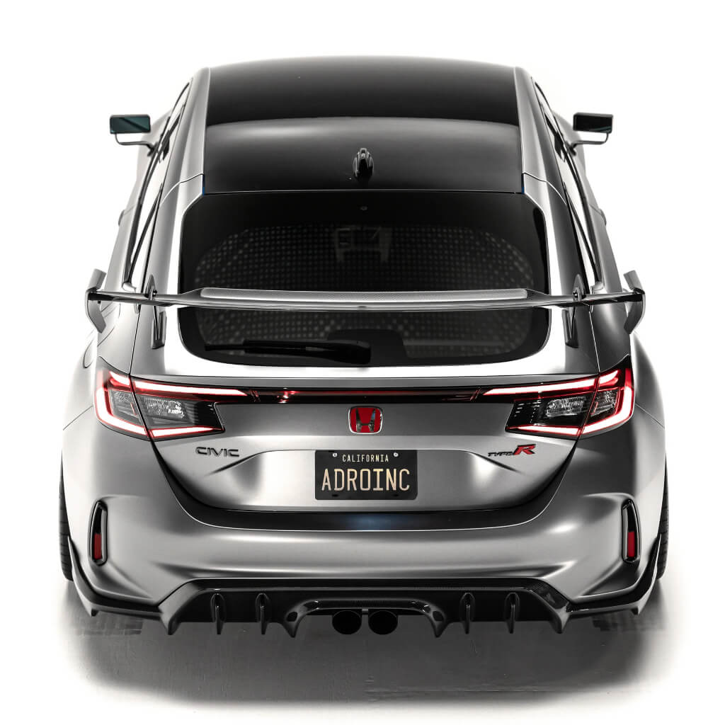 ADRO A22A10-1501 Вигнуте антикрило Swan Neck AT-R4 для HONDA Civic Type R 2023- Photo-6
