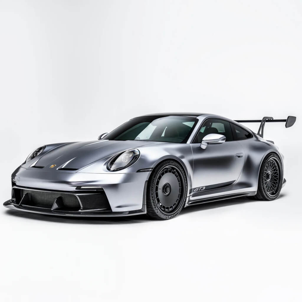 ADRO A23A10-1201 Нижня накладка на передній бампер для PORSCHE 911 GT3 (992.1) Photo-3