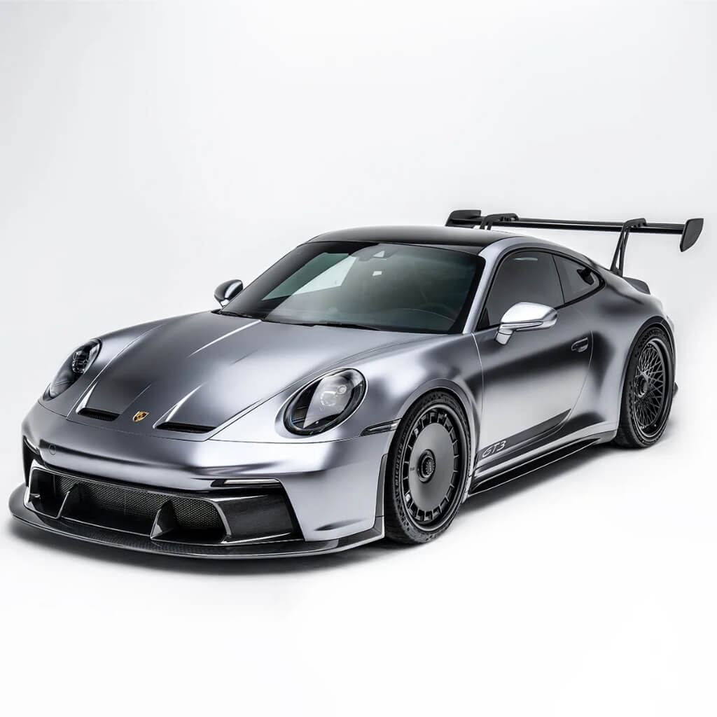 ADRO A23A10-1201 Нижня накладка на передній бампер для PORSCHE 911 GT3 (992.1) Photo-4