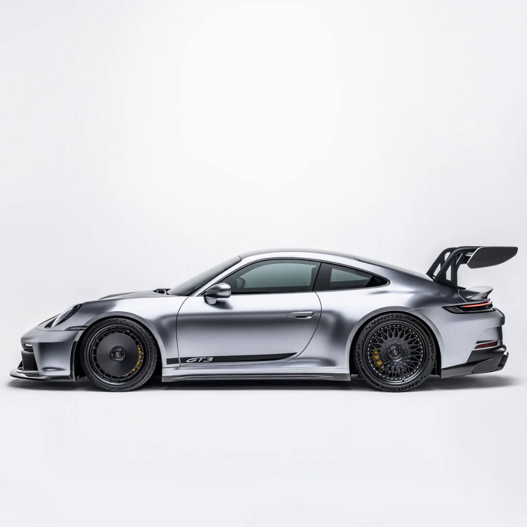 ADRO A23A10-1201 Нижня накладка на передній бампер для PORSCHE 911 GT3 (992.1) Photo-6