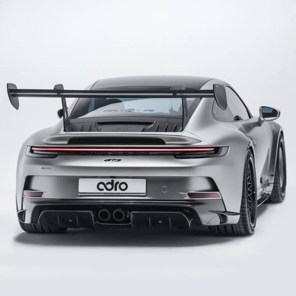 ADRO A23A10-1501 Вигнуте антикрило Swan Neck At-P для PORSCHE 911 GT3 (992.1) Photo-4