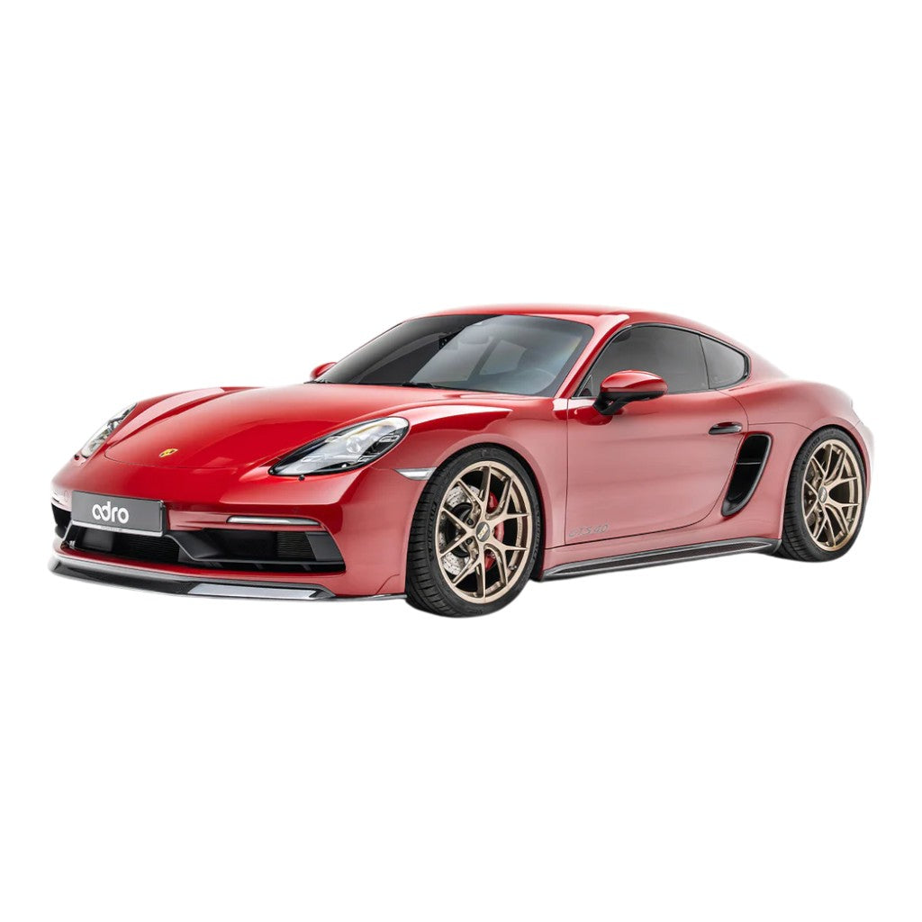 ADRO A23A20-1201 Передній спліттер (карбон) для PORSCHE 718 Boxster GTS / GTS 4.0 / Cayman GTS / GTS 4.0 (982) Photo-2